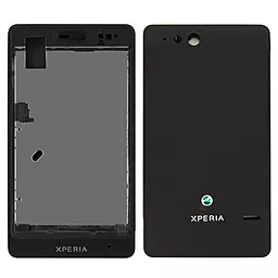Корпус для Sony ST27i Xperia Go Black