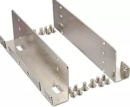 Фрейм-перехідник Gembird для 4x2.5" у відсік 3.5" (MF-3241) - фото Фрейм-перехідник Gembird для 4x2.5" у відсік 3.5" (MF-3241)