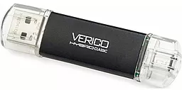 Флешка Verico Hybrid Classic USB+Type-C3.1 64GB Black (1UDOV-TCBK63-NN) - фото Флешка Verico Hybrid Classic USB+Type-C3.1 64GB Black (1UDOV-TCBK63-NN)