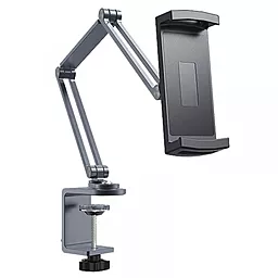 Держатель настольный WiWU Transformers Flexible Long Arm Bracket ZM310 Grey - миниатюра 6