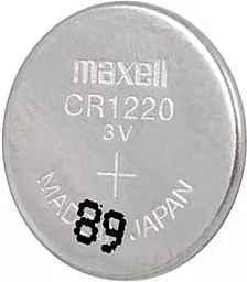 Батарейки Maxell CR1220 3V Lithium BL 1шт (M-11238200) 3 V - мініатюра 2