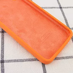 Чехол Silicone Case Full Camera Square для Apple iPhone XR Bright Orange - миниатюра 2