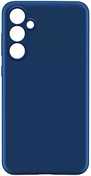 {"ru": "Чехол", "uk": "Чохол"} MAKE Silicone для Samsung Galaxy A35 Navy (MCL-SA35NB)