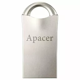 Флешка Apacer AH117 8GB USB 2.0 Silver (AP8GAH117S-1) - фото Флешка Apacer AH117 8GB USB 2.0 Silver (AP8GAH117S-1)