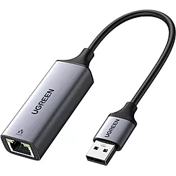 Сетевая карта Ugreen CM209 USB3.0 - RJ45 1000 Mbps 0.1м черный (50922)