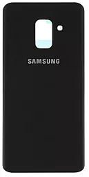 Задняя крышка корпуса Samsung Galaxy A8 2018 A530 Original Black - фото Задняя крышка корпуса Samsung Galaxy A8 2018 A530 Original Black