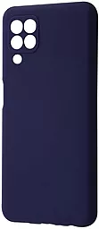 Чохол Wave Full Silicone Cover для Samsung Galaxy A22, Galaxy M22, Galaxy M32 Midnight Blue