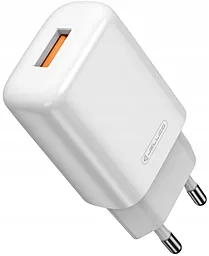 Сетевое зарядное устройство Jellico EU01 12W USB-A + micro USB cable white - миниатюра 3