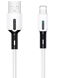 Кабель USB Usams U51 12w 2.4a 2m Lightning cable white (SJ456USB01)