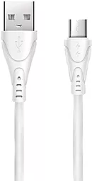 Кабель XoKo USB-A - micro USB 10w 1м cable White (XK-SC-112m-WH) - фото Кабель XoKo USB-A - micro USB 10w 1м cable White (XK-SC-112m-WH)