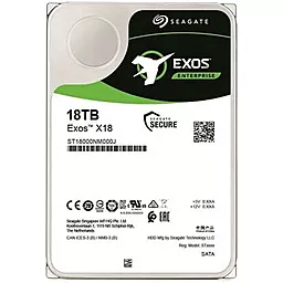 Жесткий диск Seagate Exos X18 16TB (ST16000NM000J) - фото Жесткий диск Seagate Exos X18 16TB (ST16000NM000J)