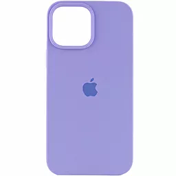 Чехол Silicone Case Full для Apple iPhone 12 Pro Max Elegant Purple
