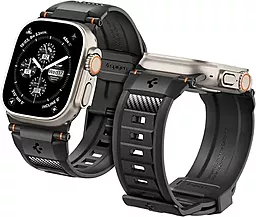 Ремінець Spigen для Apple Watch (49/45/44/42mm) - Rugged Ultra Band, Matte Black (AMP07105)