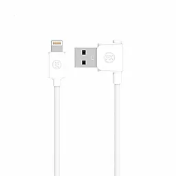 Кабель WK Junzi USB-A - Lightning 10w 1м cable White (WKC-006-WH)