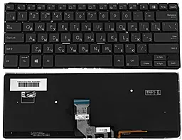 Клавиатура для ноутбука Asus B1400 без рамки Black