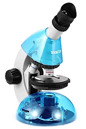 Микроскоп SIGETA MIXI 40x-640x Blue с адаптером для смартфона