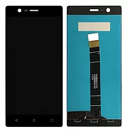 Дисплей Nokia 3 Dual Sim TA-1032 + Touchscreen Black