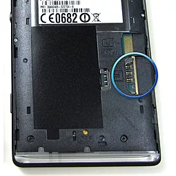 Заміна слота Sim-карти Sony LT28i Xperia Ion
