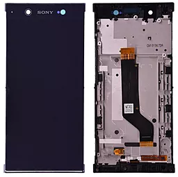 Дисплей Sony Xperia XA1 Ultra с тачскрином и рамкой, оригинал, Black - фото Дисплей Sony Xperia XA1 Ultra с тачскрином и рамкой, оригинал, Black