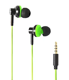 Наушники Wesdar R8 Black/Green - фото Наушники Wesdar R8 Black/Green