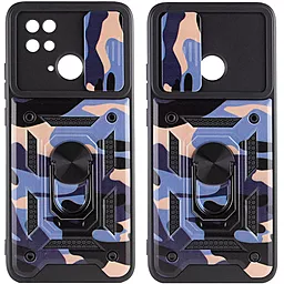 Чехол Epik Camshield Serge Ring Camo для Xiaomi Poco C40 Army Purple