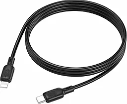 Кабель Borofone BX113 Silicone USB Type-C - Lightning 27w 3a 1м PD сable Black - миниатюра 4 Кабель Borofone BX113 Silicone USB Type-C - Lightning 27w 3a 1м PD сable Black - миниатюра 4