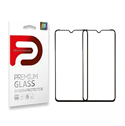 Захисне скло ArmorStandart Full Glue Xiaomi Redmi Note 8 (2шт) Black (ARM56462GFGBK)
