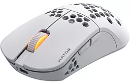 Компьютерная мышка HATOR Stellar Pro Wireless White (HTM-551) - фото Компьютерная мышка HATOR Stellar Pro Wireless White (HTM-551)