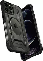 Чехол Spigen  Nitro Force iPhone 12 Pro Max Matte Black (ACS02636) - миниатюра 2