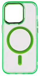 {"ru": "Чехол", "uk": "Чохол"} Epik Iris with MagSafe для Apple iPhone 13 Pro Light Green