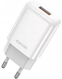 Сетевое зарядное устройство Jellico EU01 12W USB-A + micro USB cable white - миниатюра 7