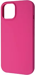 Чехол Wave Full Silicone Cover для Apple iPhone 14 Rose Red