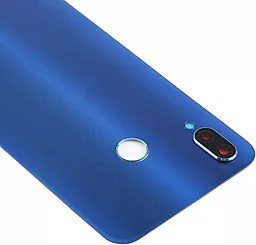 Задняя крышка корпуса Huawei P20 Lite / Nova 3e со стеклом камеры Blue - миниатюра 4