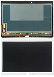 Дисплей для планшету Samsung Galaxy Tab S 10.5 T800, T805 з тачскріном, White