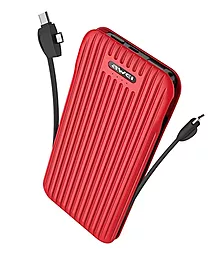 Повербанк Awei P80K 10000 mAh Red - фото Повербанк Awei P80K 10000 mAh Red