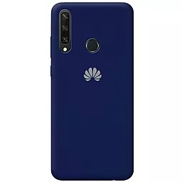 Чехол Epik Silicone Cover Full Protective (AA) Huawei Y6p Midnight Blue