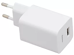 Сетевое зарядное устройство с быстрой зарядкой Baseus Home Charger 1USB QC3.0 White (CCALL-BX02) - миниатюра 3