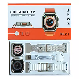 Смарт-часы Smart Watch S10 Pro Ultra White - миниатюра 2 Смарт-часы Smart Watch S10 Pro Ultra White - миниатюра 2