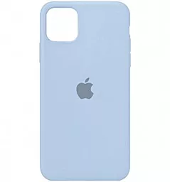 Чехол Silicone Case Full for Apple iPhone 11 New Sky Blue