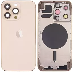Корпус для Apple iPhone 13 Pro (версія EU) Original PRC Gold - фото Корпус для Apple iPhone 13 Pro (версія EU) Original PRC Gold
