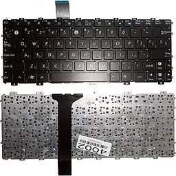 Клавіатура для ноутбуку Asus Eee PC 1011 1015 1018 X101 без рамки Горизонтальний Enter чорна