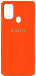 Чехол Epik Silicone Cover Full Protective (AA) Samsung M315 Galaxy M31 Neon Orange