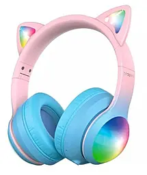 Наушники Proove Kids LumiCat Blue-Pink (HPLC0001AP26) - фото Наушники Proove Kids LumiCat Blue-Pink (HPLC0001AP26)