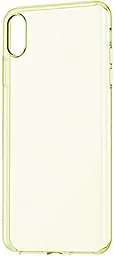 Чехол Baseus Simplicity Apple iPhone XS Max Transparent Gold (ARAPIPH65-B0V) - миниатюра 5
