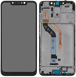 Дисплей Xiaomi Pocophone F1 с тачскрином и рамкой, оригинал, Black - фото Дисплей Xiaomi Pocophone F1 с тачскрином и рамкой, оригинал, Black