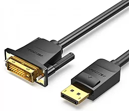 Видеокабель DisplayPort - DVI-D(24+1) 1080hz 60hz black (HAFBF) Vention