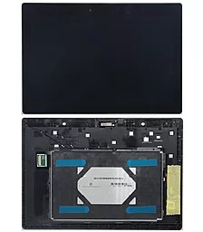 Дисплей для планшету Lenovo Tab 2 A10-70F, A10-70L + Touchscreen with frame Black
