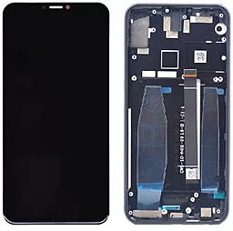 Дисплей Lenovo Z5 (L78011) с тачскрином и рамкой, оригинал, Black