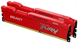 Оперативна пам'ять  8 GB (2x4GB) DDR3 1866 MHz Beast Red (KF318C10BRK2/8)