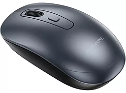 Компьютерная мышка Borofone BG13 Black/Metal Gray - фото Компьютерная мышка Borofone BG13 Black/Metal Gray